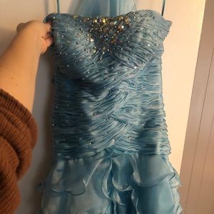 Size 13 prom dress used once! In perfect condition